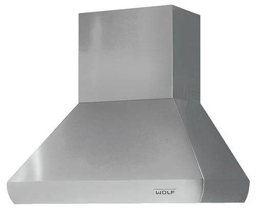 Wolf pro wall chimney hood top